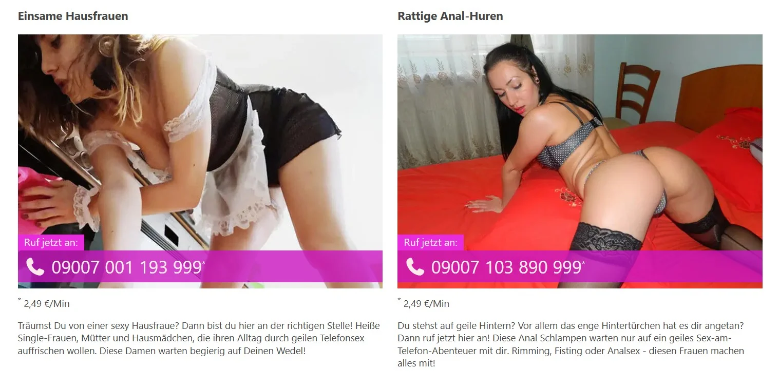 Appeler en sexe téléphonique